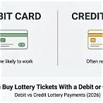 can you buy lottery tickets with a debit card california